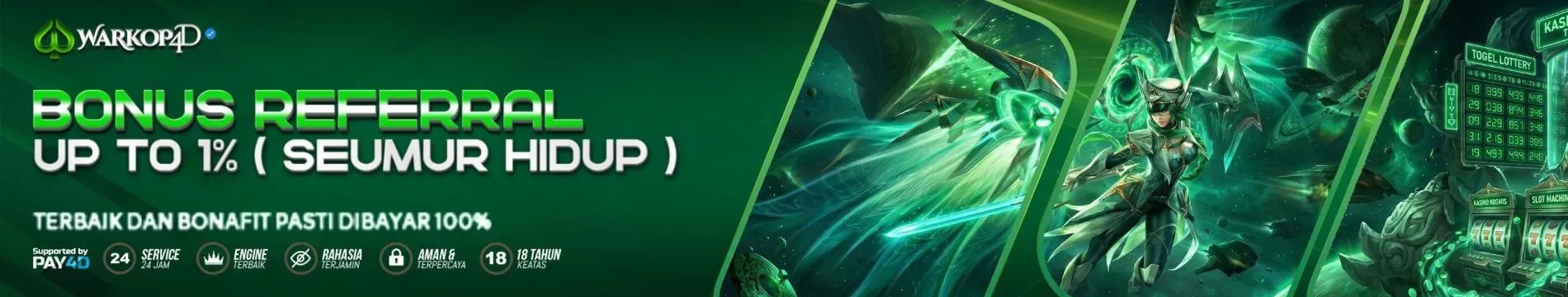 WARKOP4D Bonus Refferal