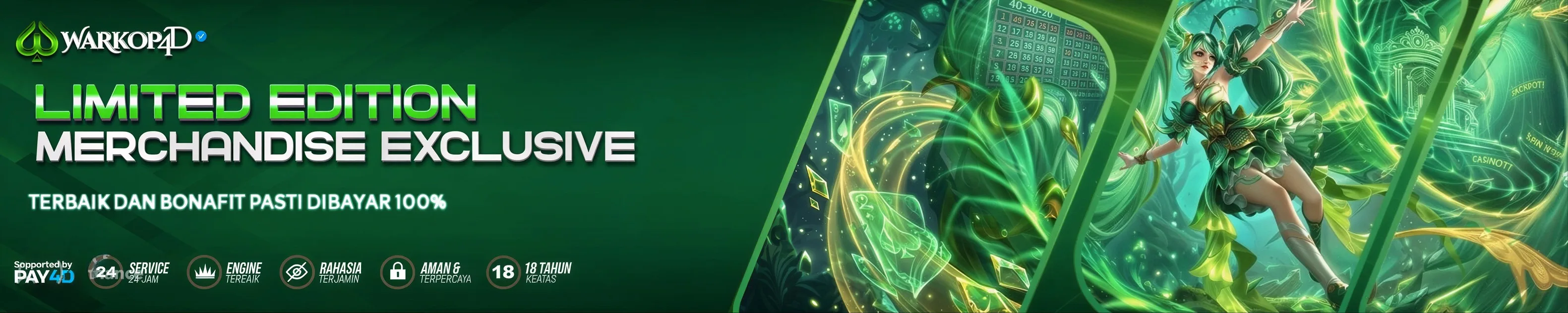 MERCHANDISE WARKOP4D LIMITED EDITION